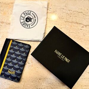 Faure Le Page Etendard Pocket Wallet - Like New